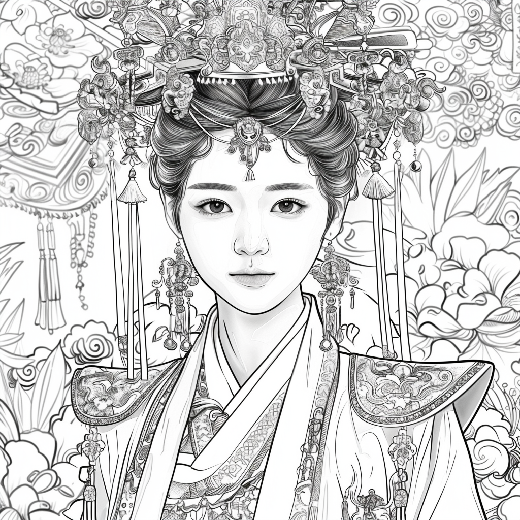 Oriental beautyBlossom Princess