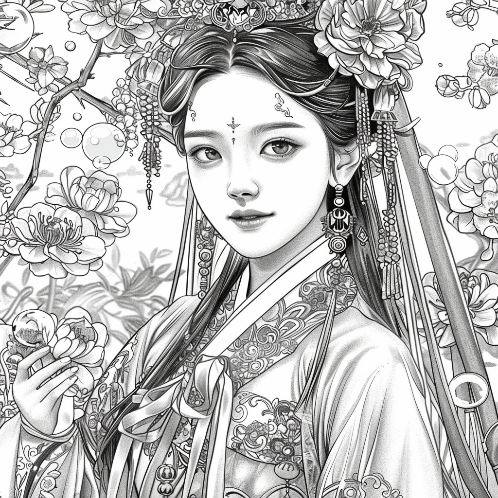 The Maiden of Blossoms and the Elephant’s Wisdom