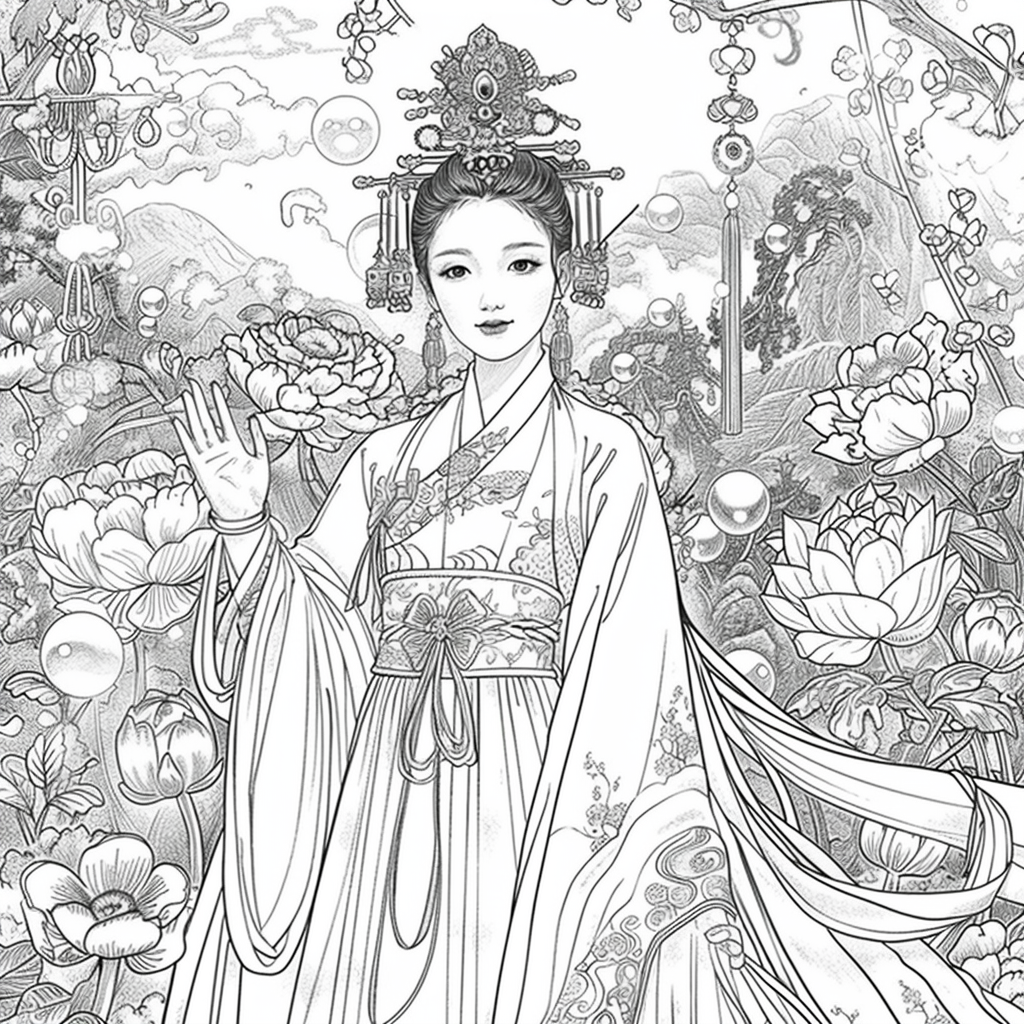 The Maiden of Blossoms and the Elephant’s Wisdom