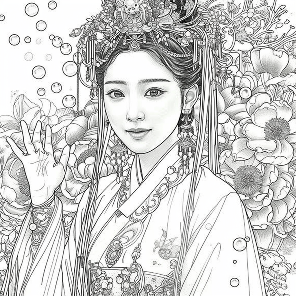 The Maiden of Blossoms and the Elephant’s Wisdom