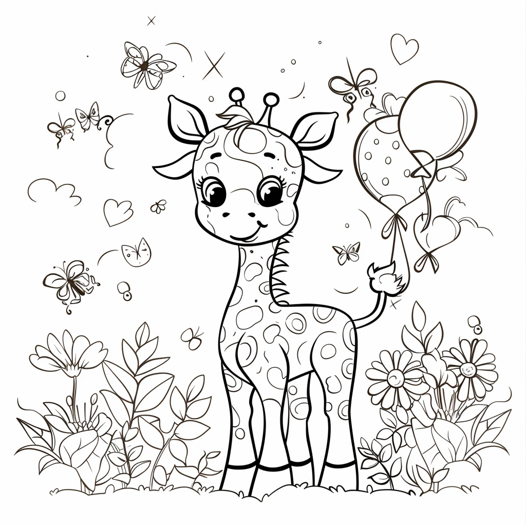Little Giraffe’s Happy Day