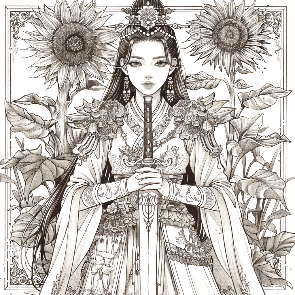 The Sunflower Warrior Queen