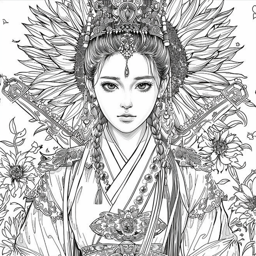 The Sunflower Warrior Queen