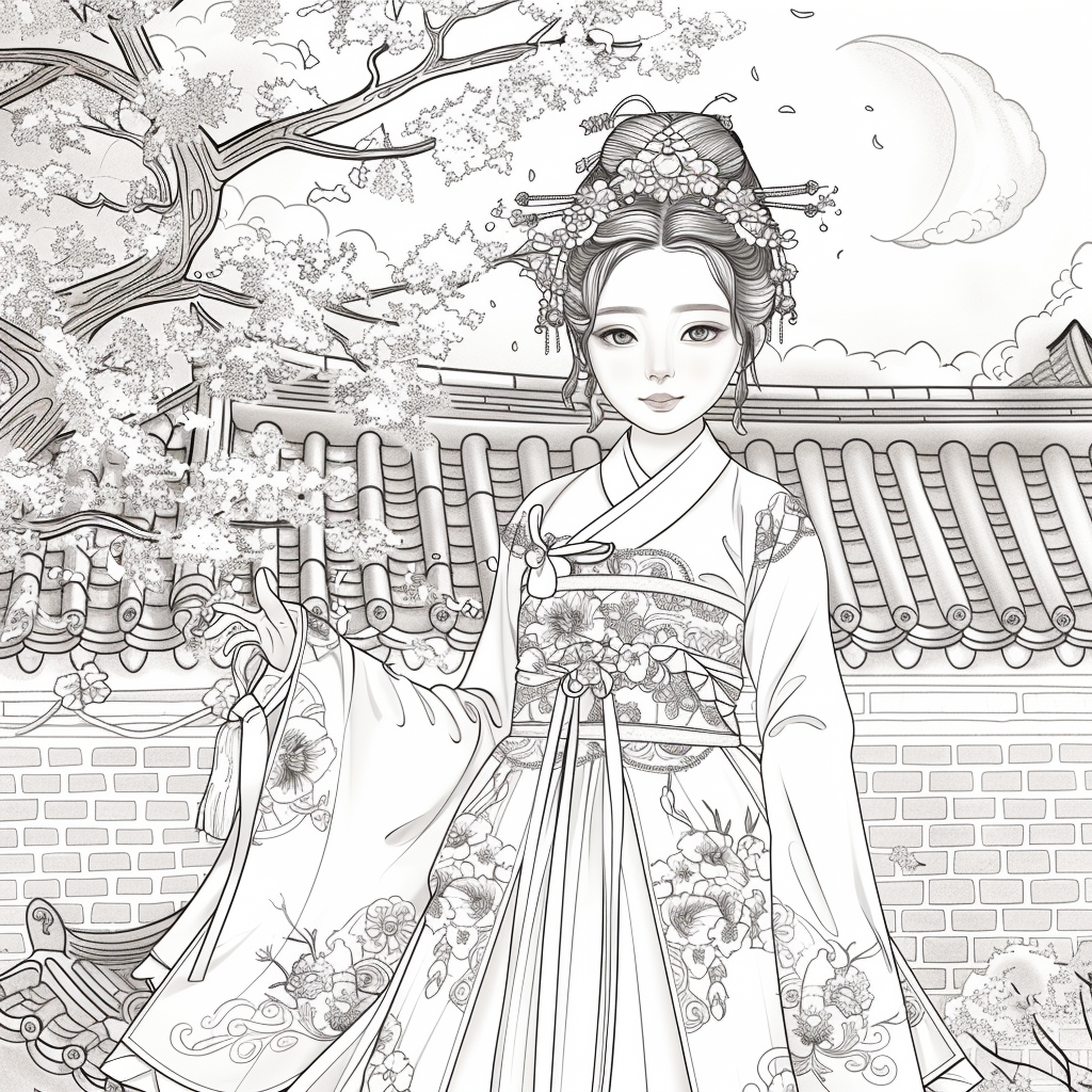 Moonlit Blossoms: The Silent Princess