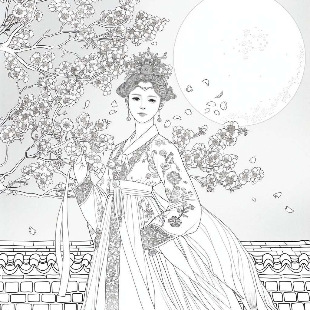 Moonlit Blossoms: The Silent Princess