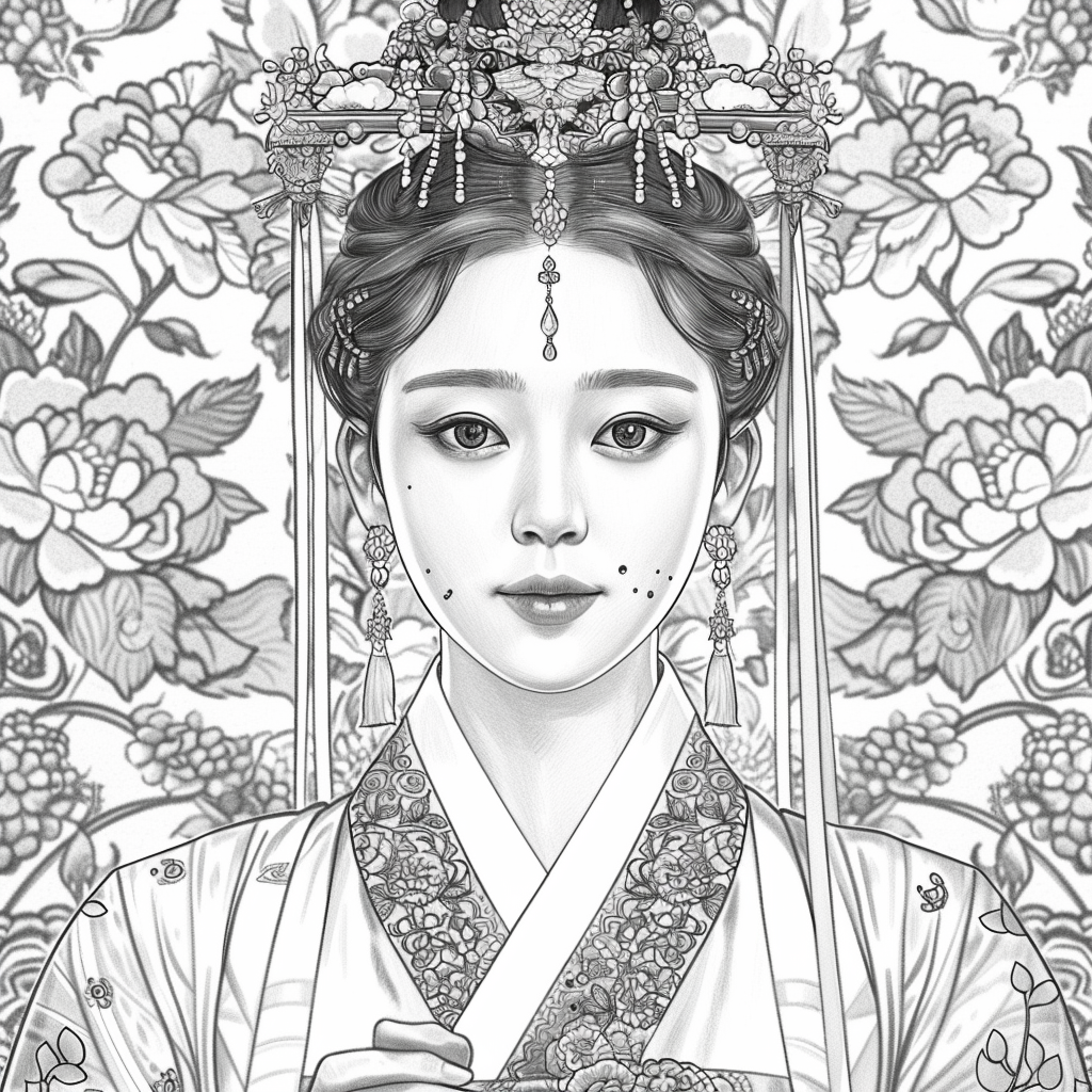 The Radiant Bride in Red