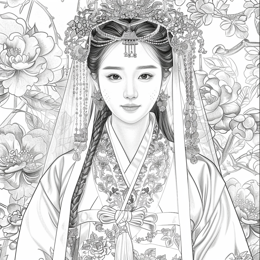 The Radiant Bride in Red