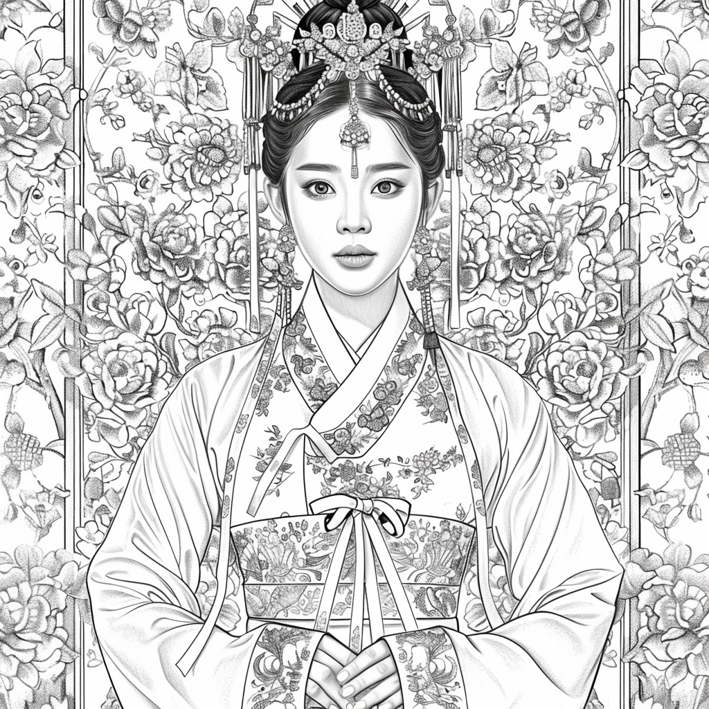 The Radiant Bride in Red