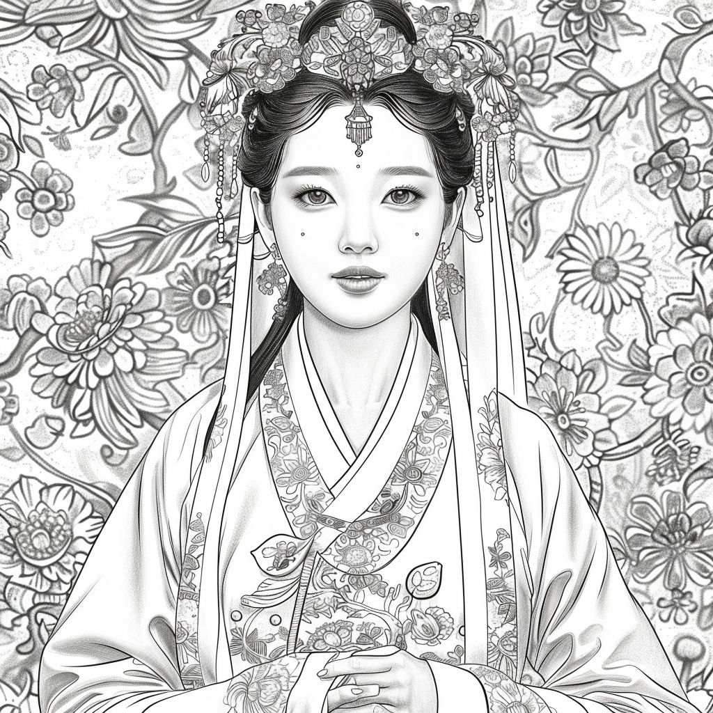 The Radiant Bride in Red