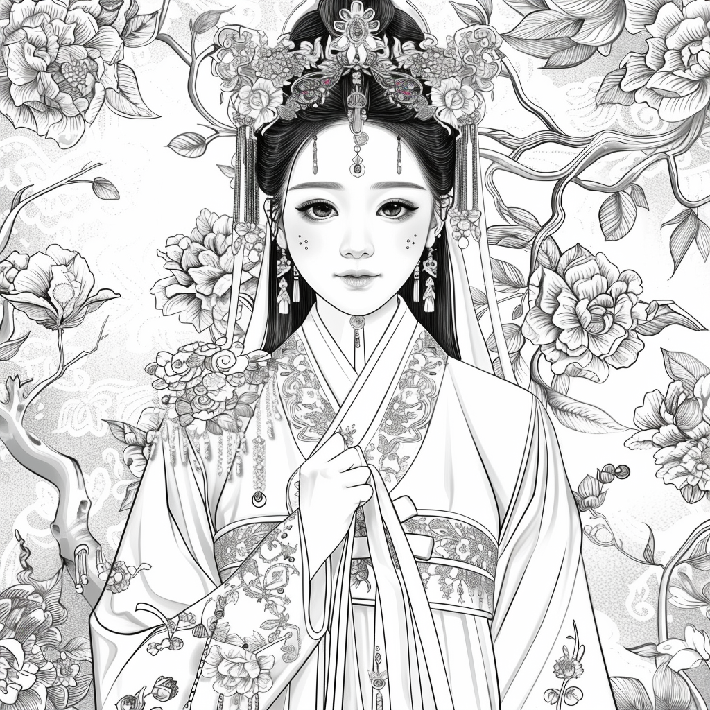 The Radiant Bride in Red