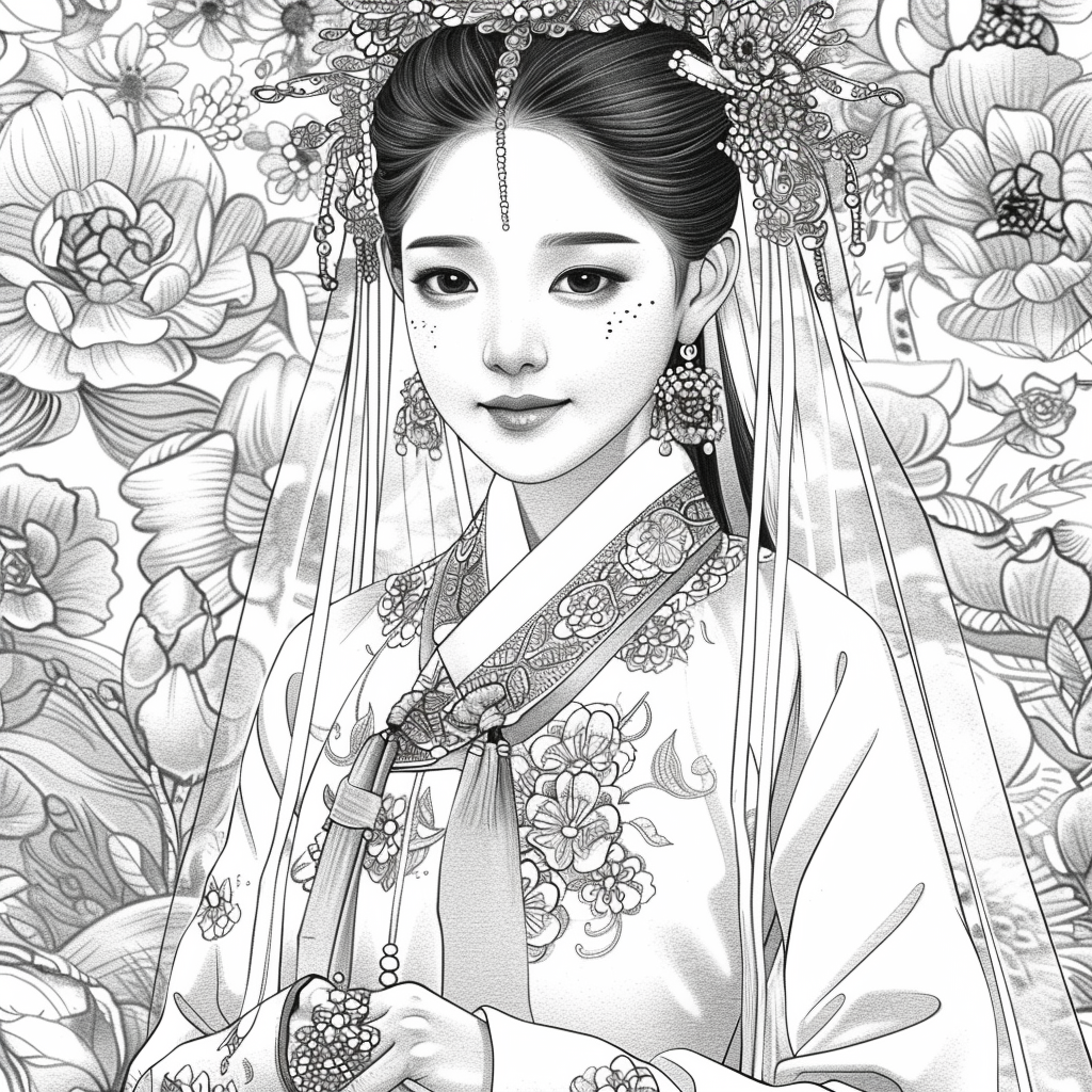 The Radiant Bride in Red