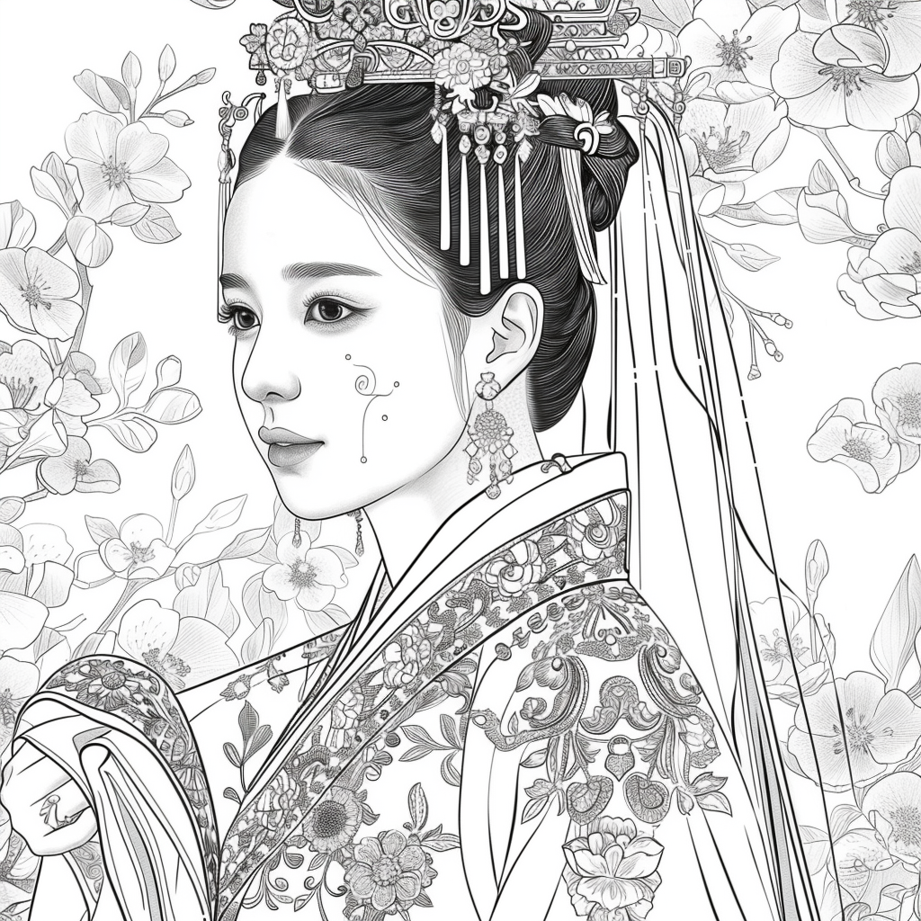 The Radiant Bride in Red