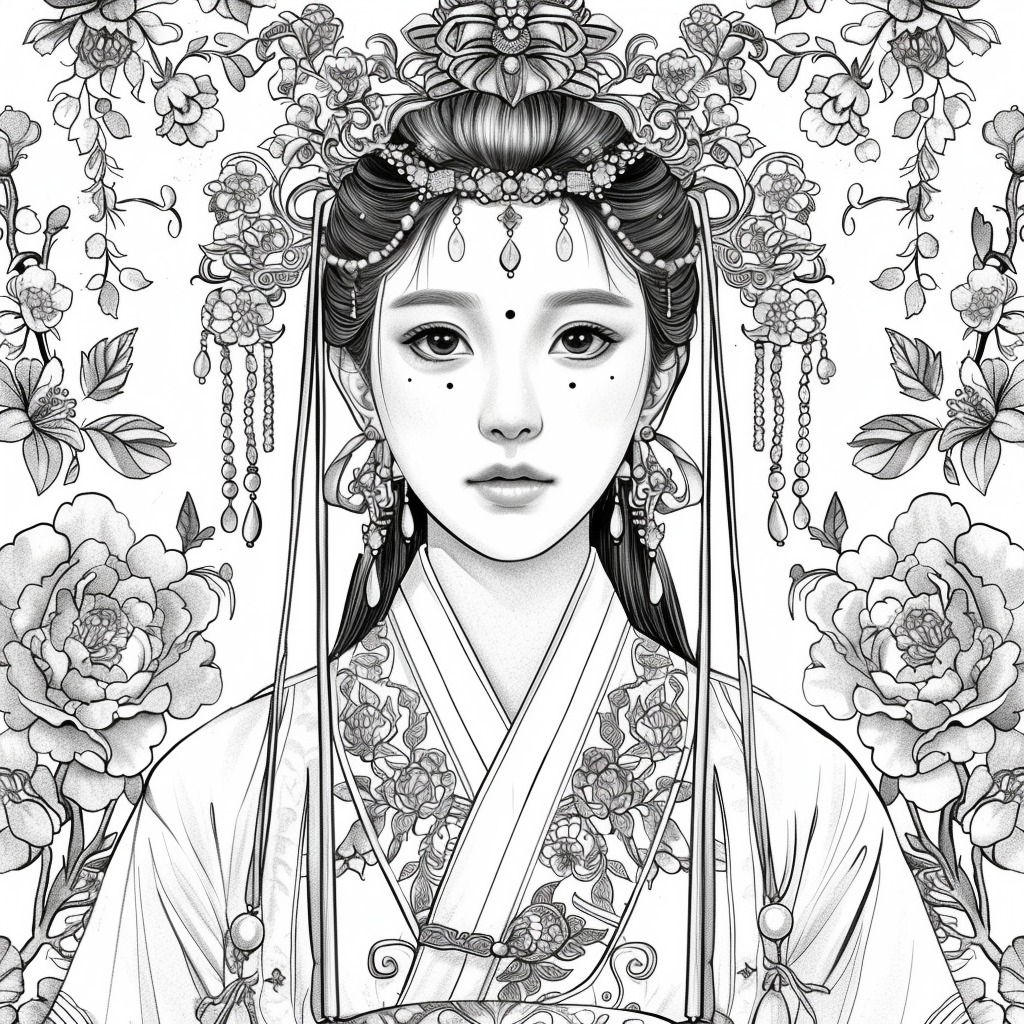 The Radiant Bride in Red