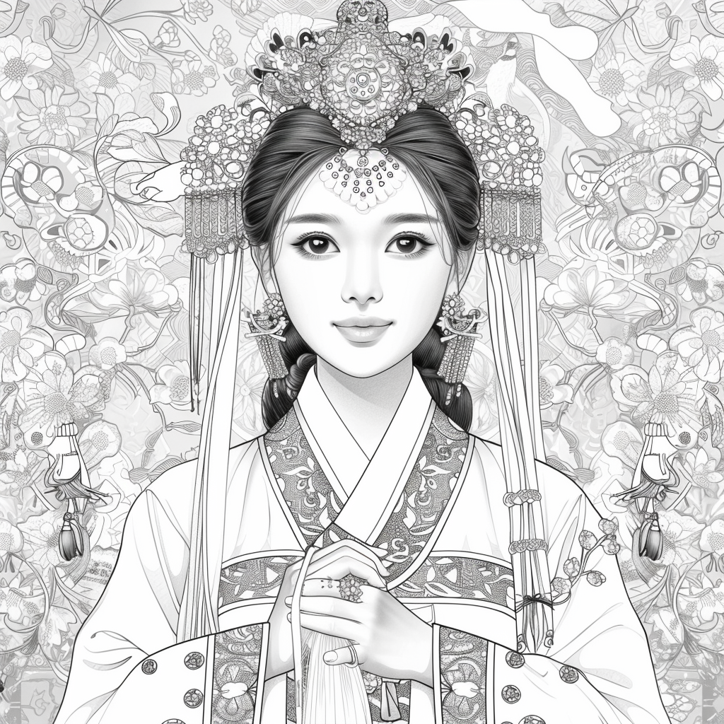 The Radiant Bride in Red