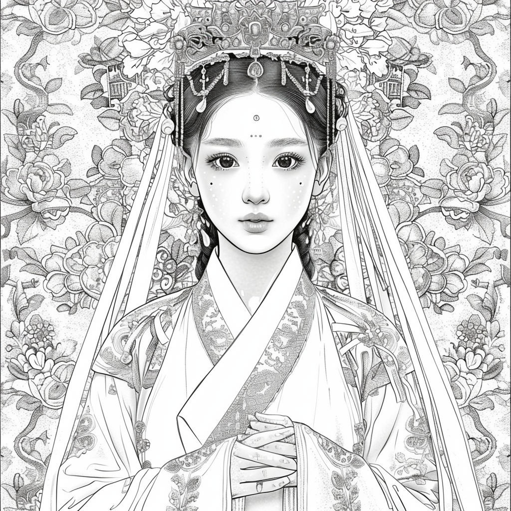 The Radiant Bride in Red