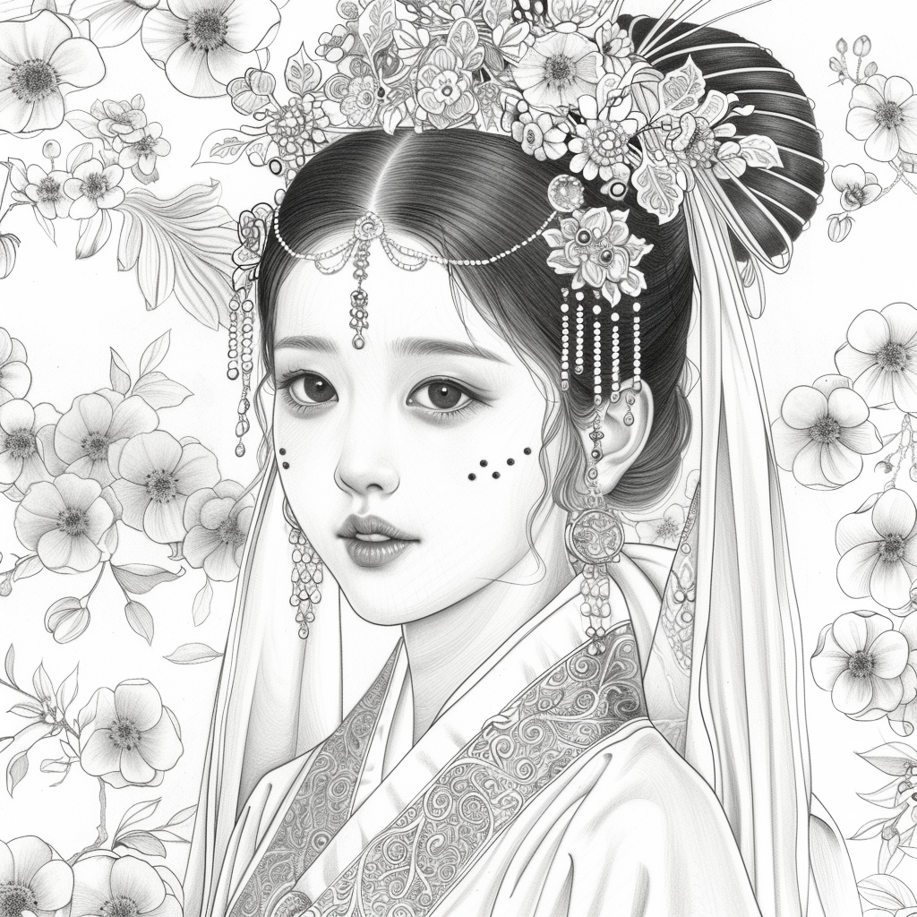 The Radiant Bride in Red