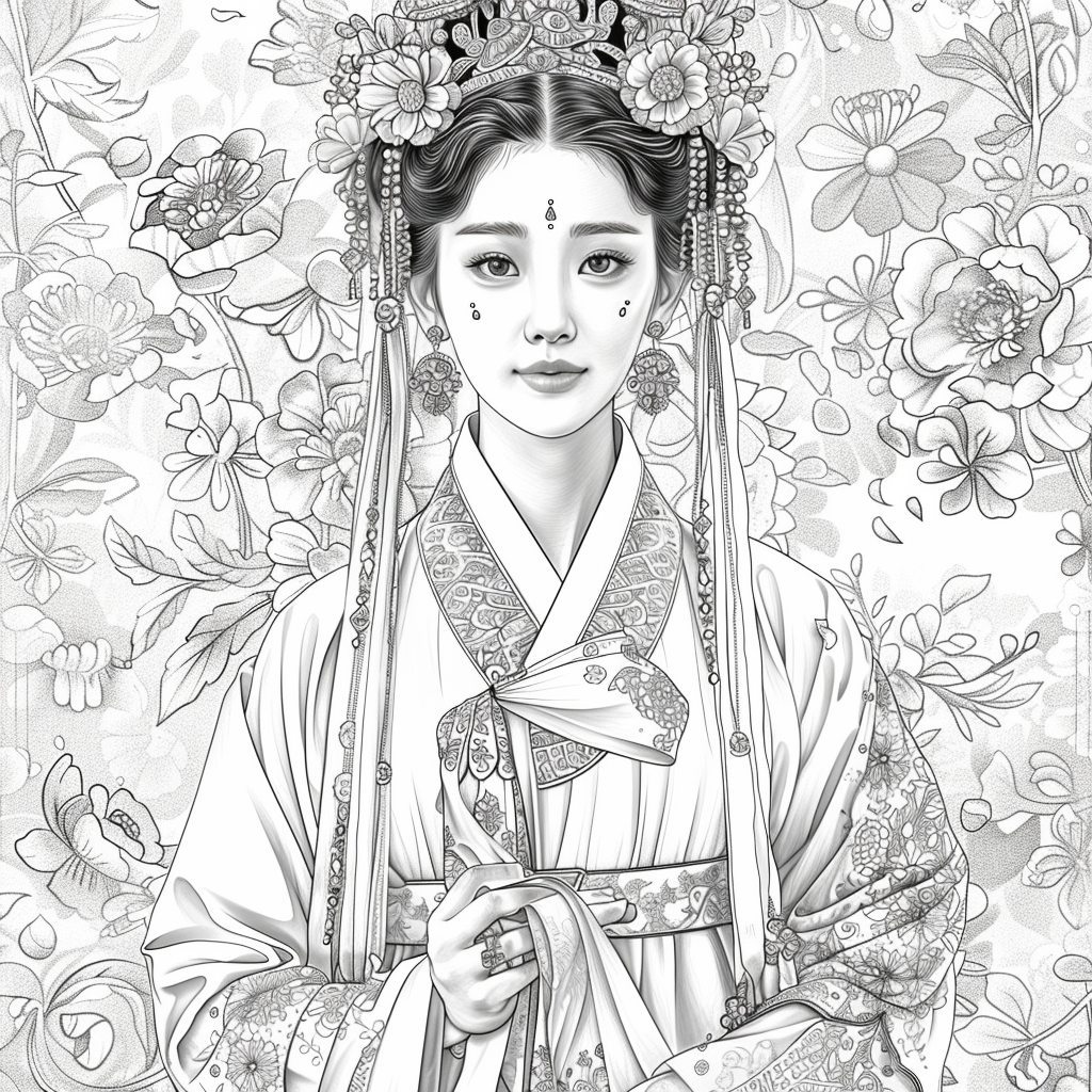 The Radiant Bride in Red