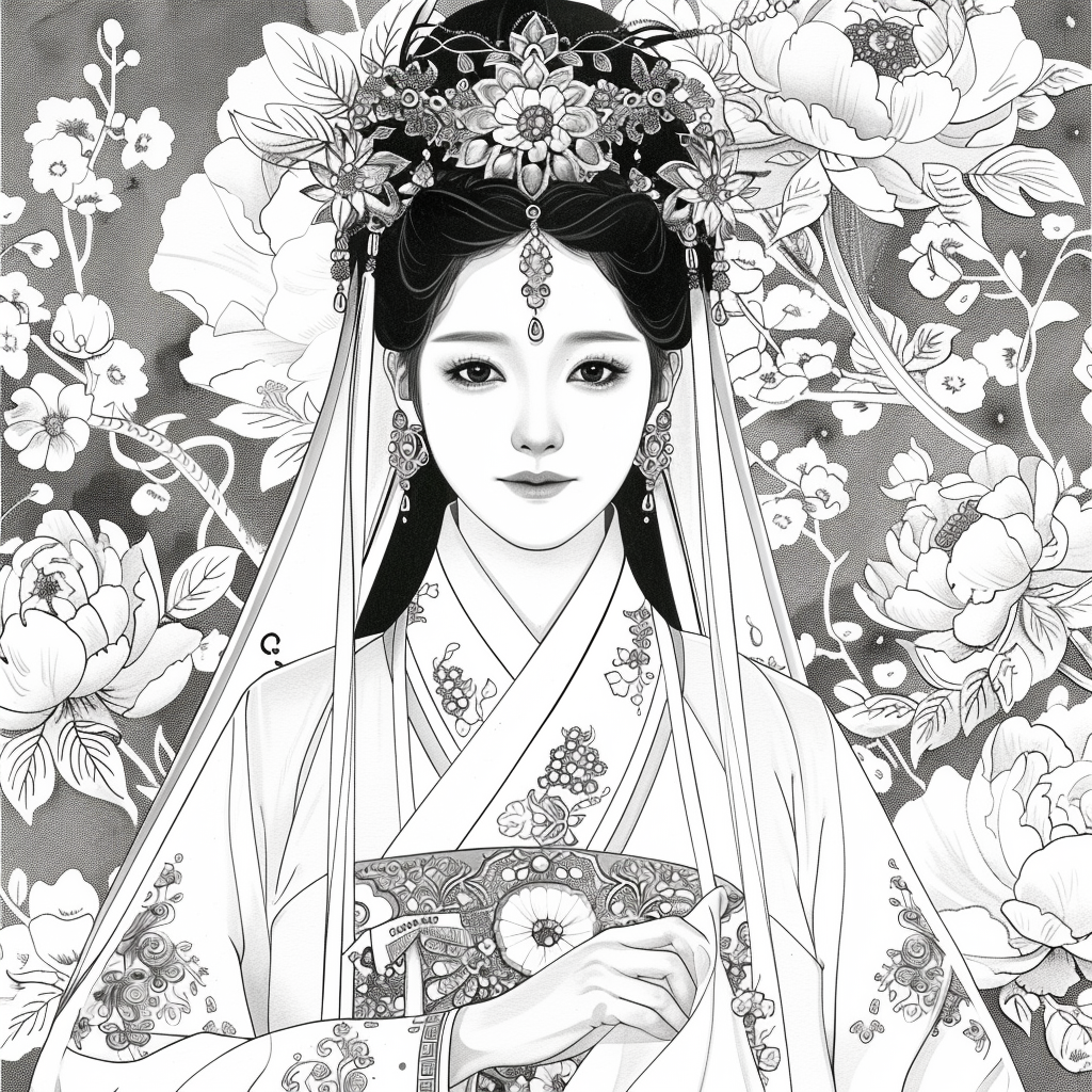 The Radiant Bride in Red