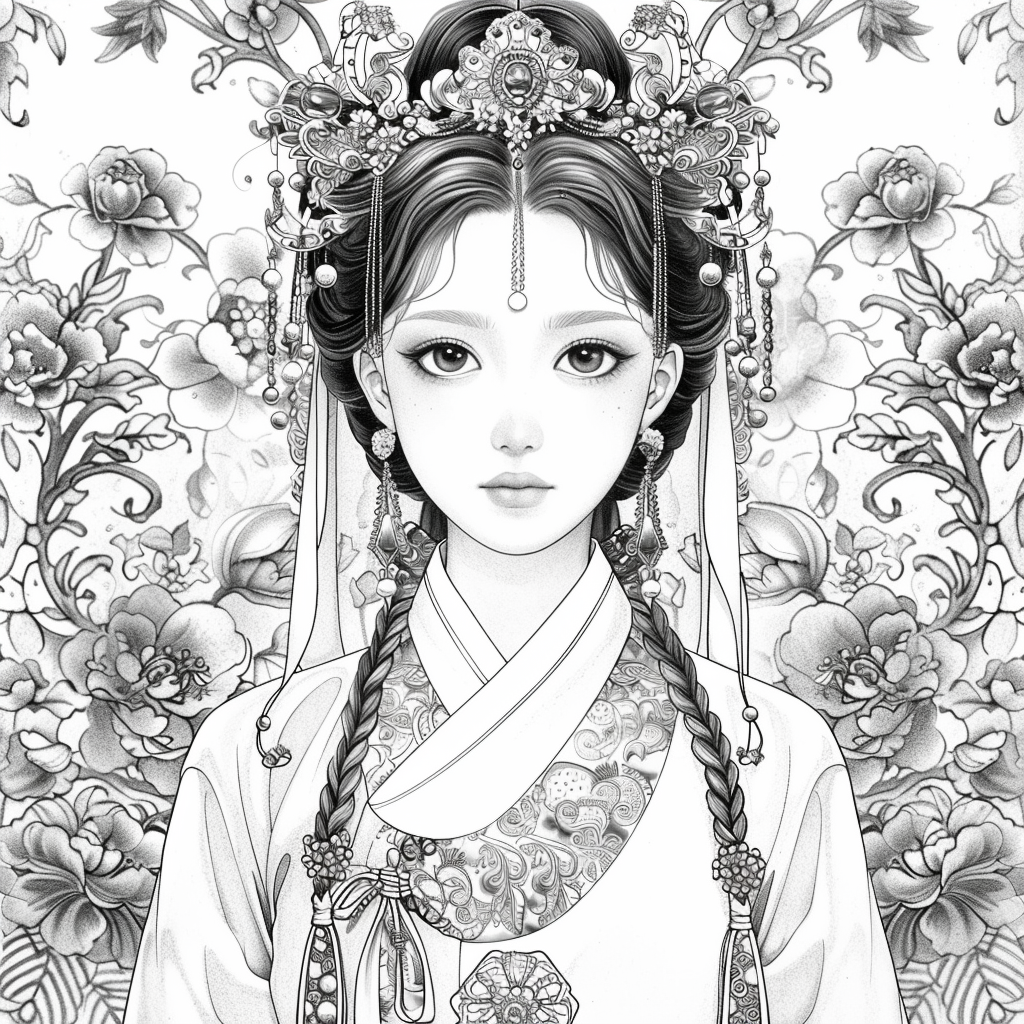 The Radiant Bride in Red