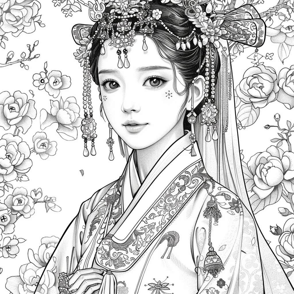 The Radiant Bride in Red