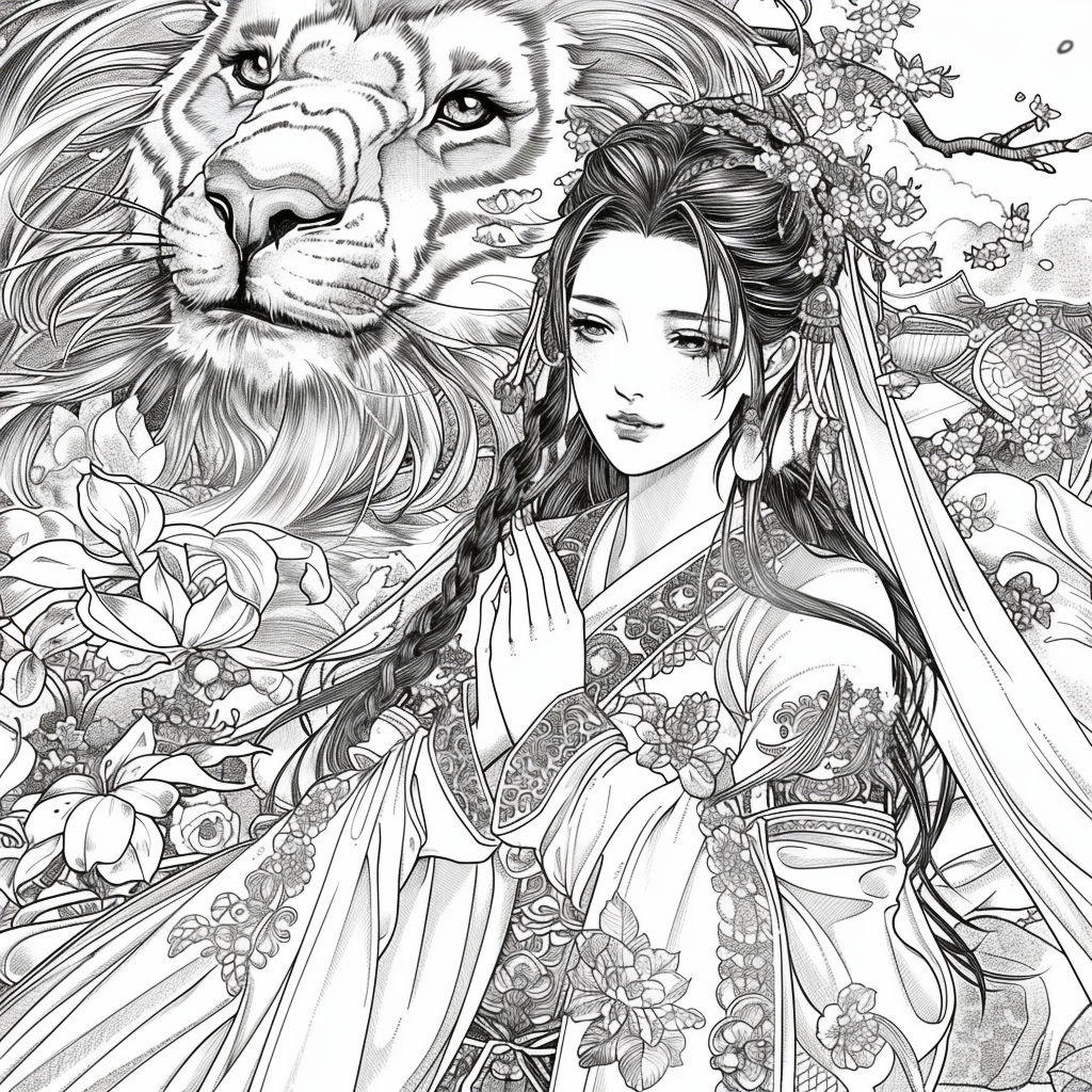 Guardian of Waves: The Bride and the White Tiger