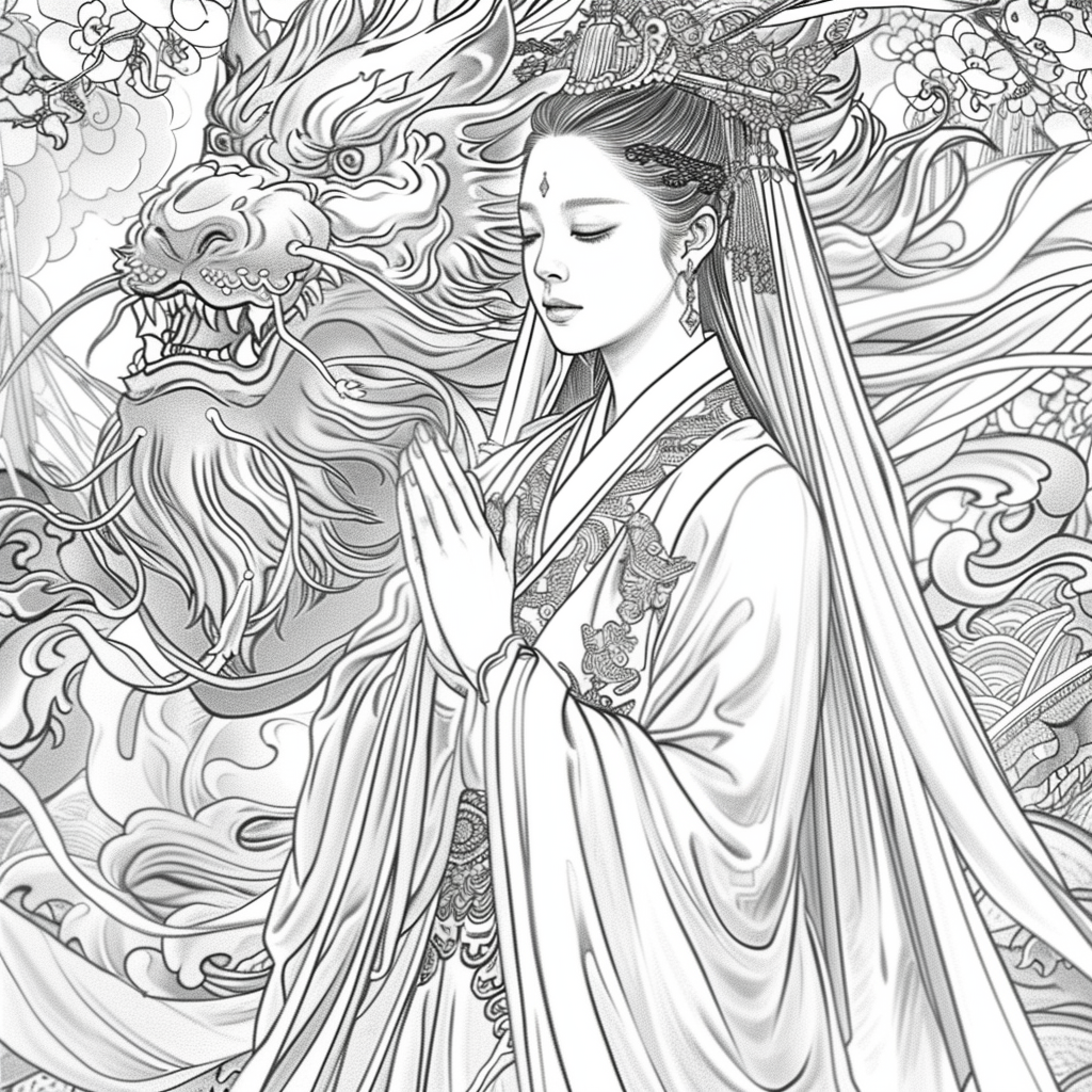 Guardian of Waves: The Bride and the White Tiger