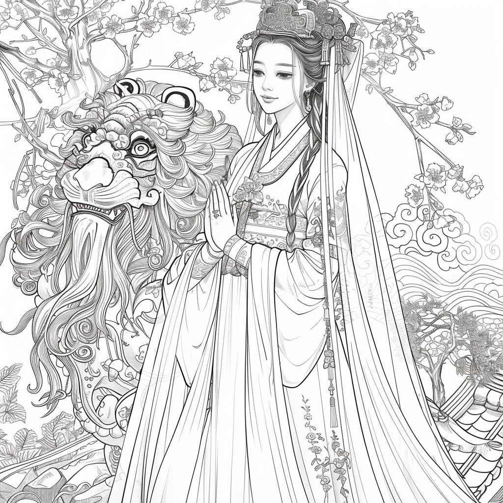 Guardian of Waves: The Bride and the White Tiger