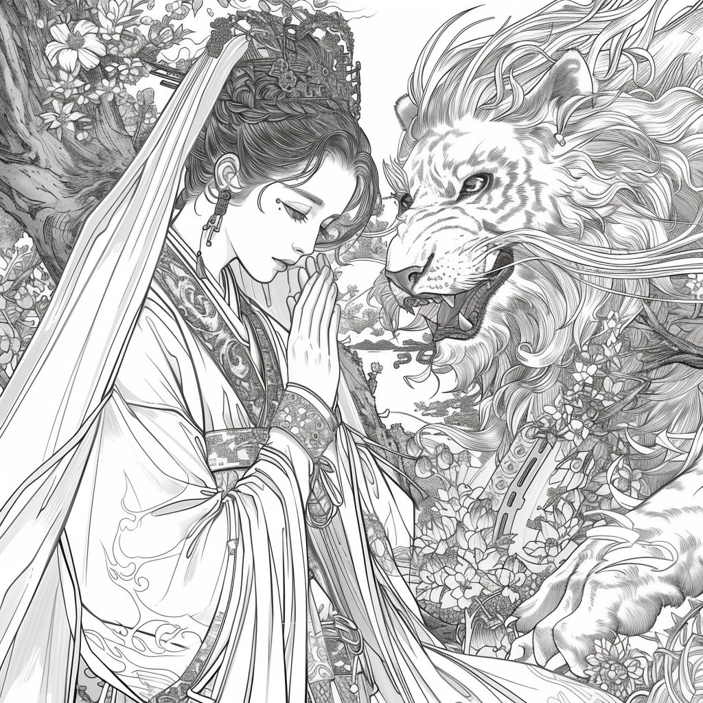 Guardian of Waves: The Bride and the White Tiger