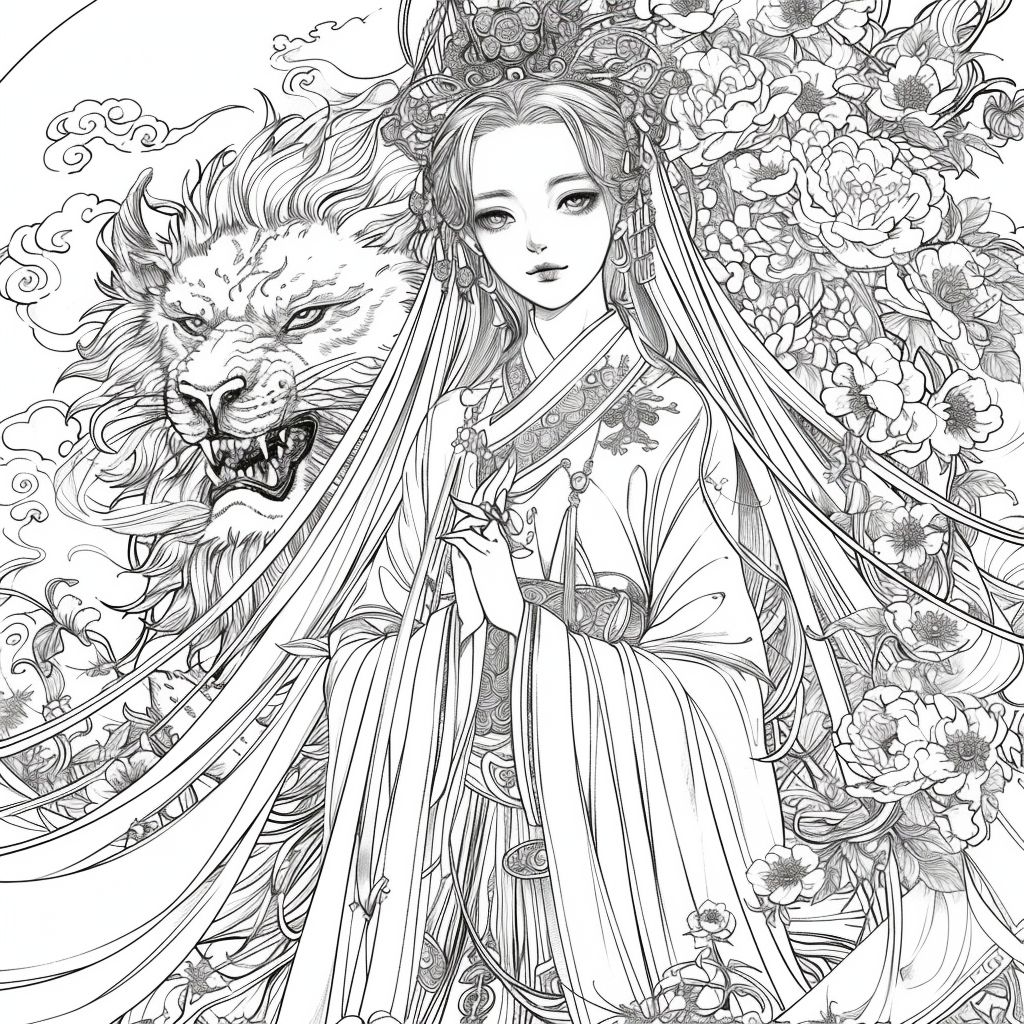 Guardian of Waves: The Bride and the White Tiger