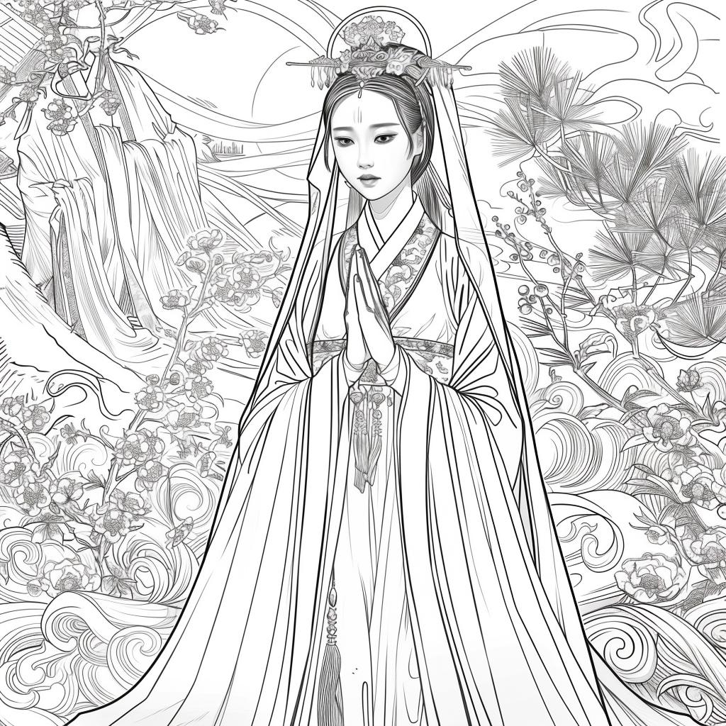 Guardian of Waves: The Bride and the White Tiger