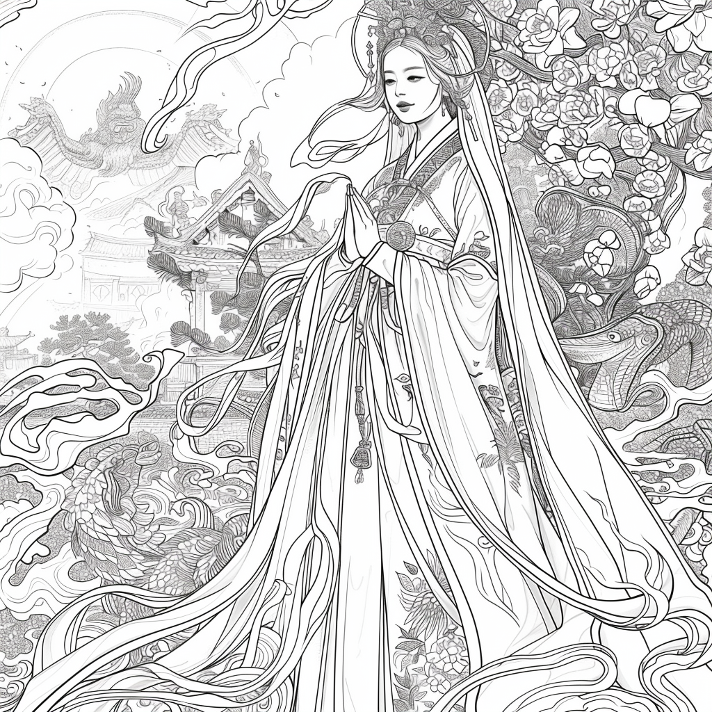 Guardian of Waves: The Bride and the White Tiger