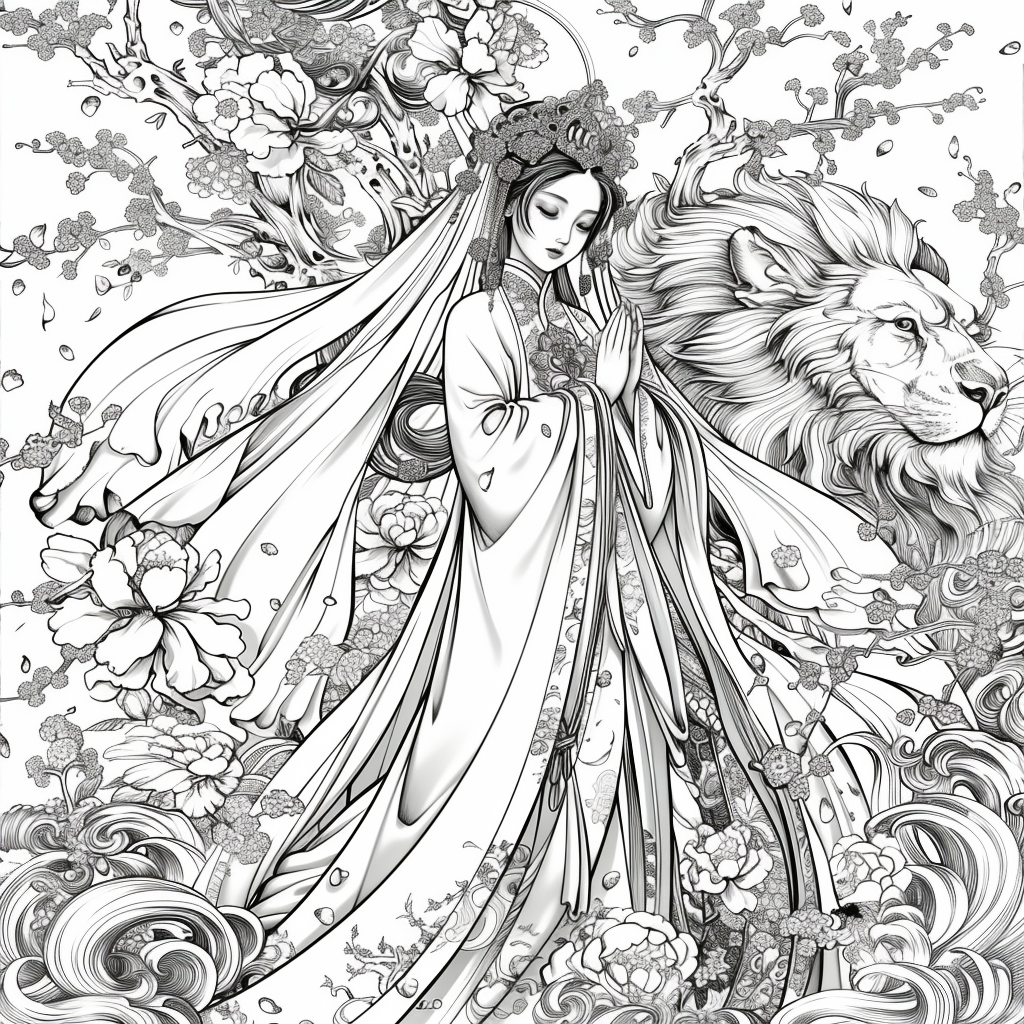 Guardian of Waves: The Bride and the White Tiger