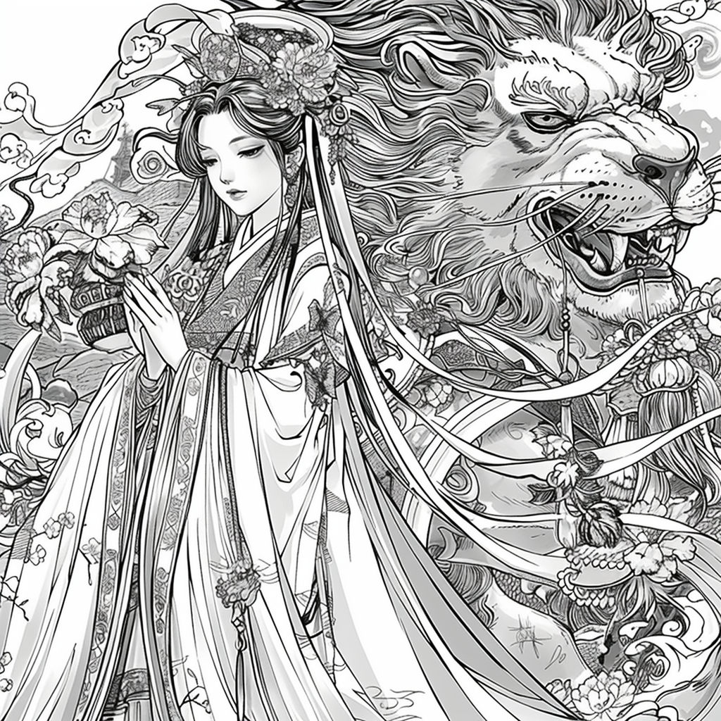 Guardian of Waves: The Bride and the White Tiger