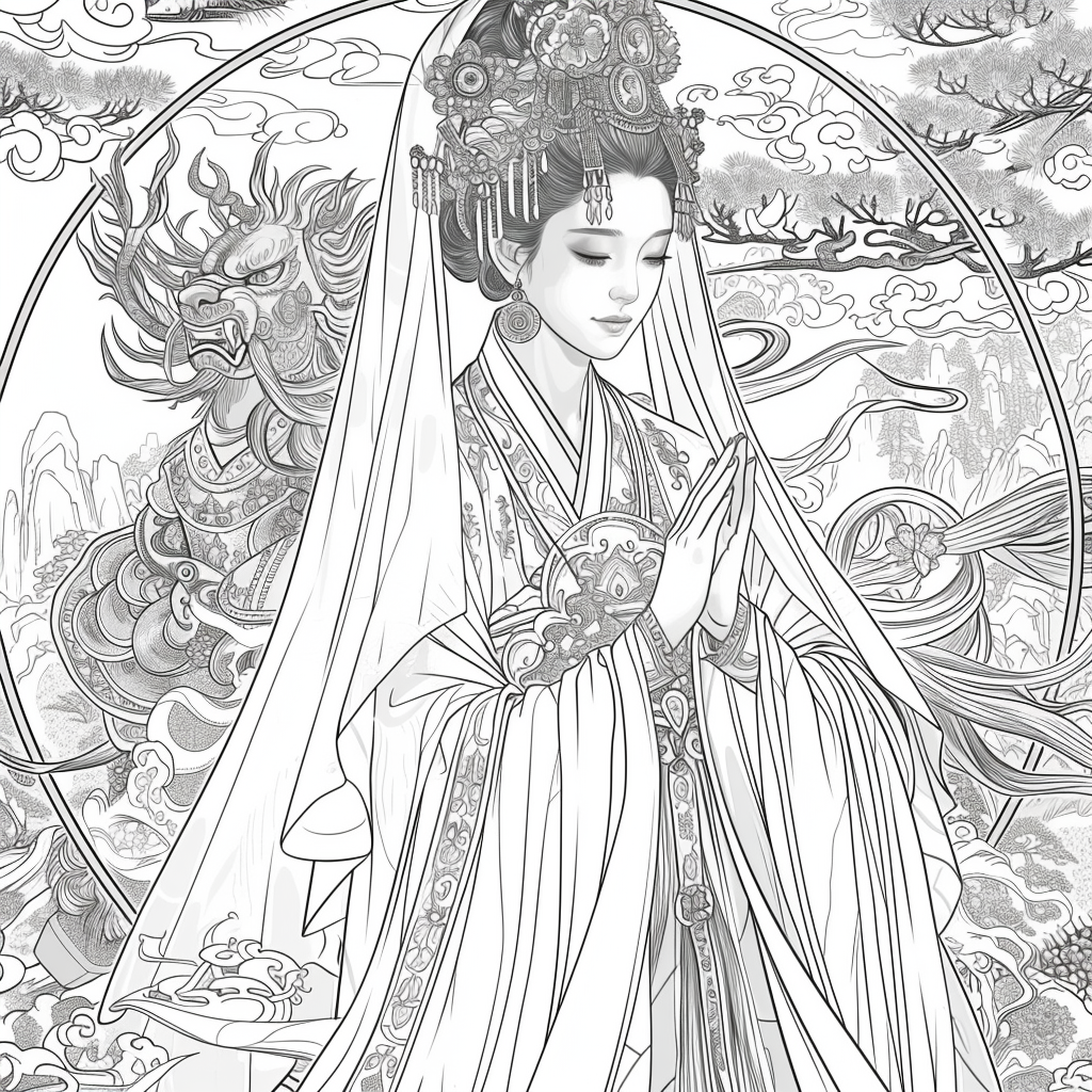 Guardian of Waves: The Bride and the White Tiger