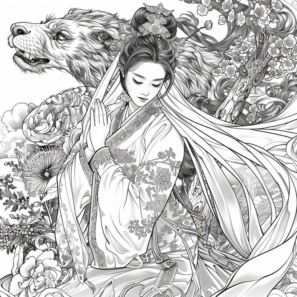 Guardian of Waves: The Bride and the White Tiger