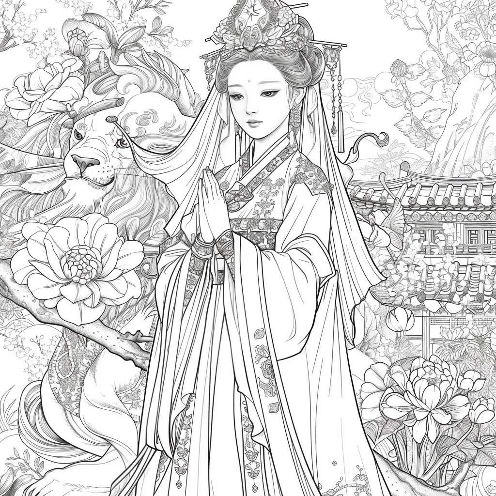 Guardian of Waves: The Bride and the White Tiger