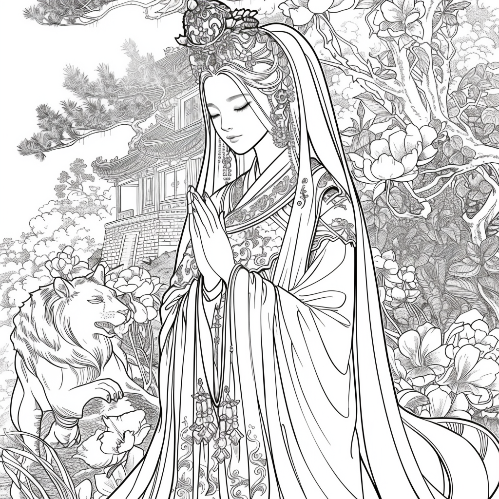 Guardian of Waves: The Bride and the White Tiger