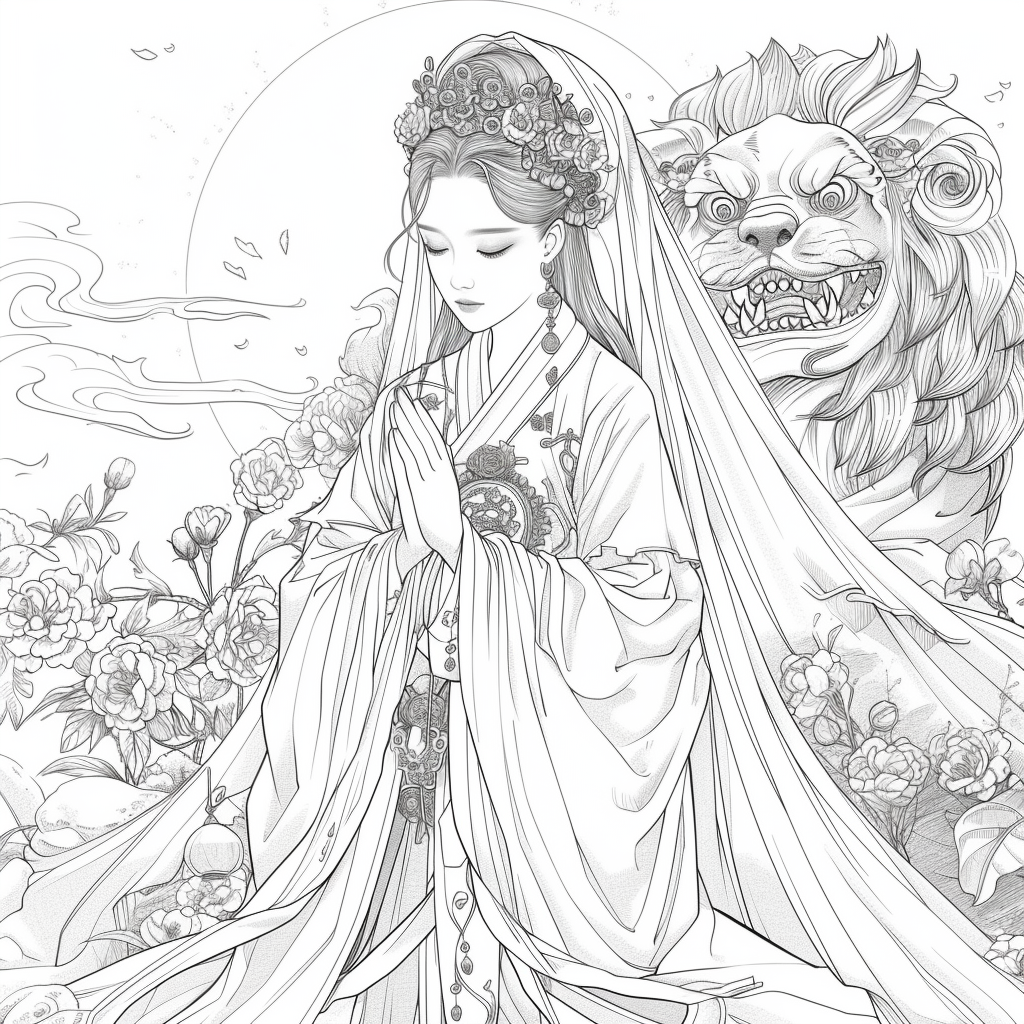 Guardian of Waves: The Bride and the White Tiger