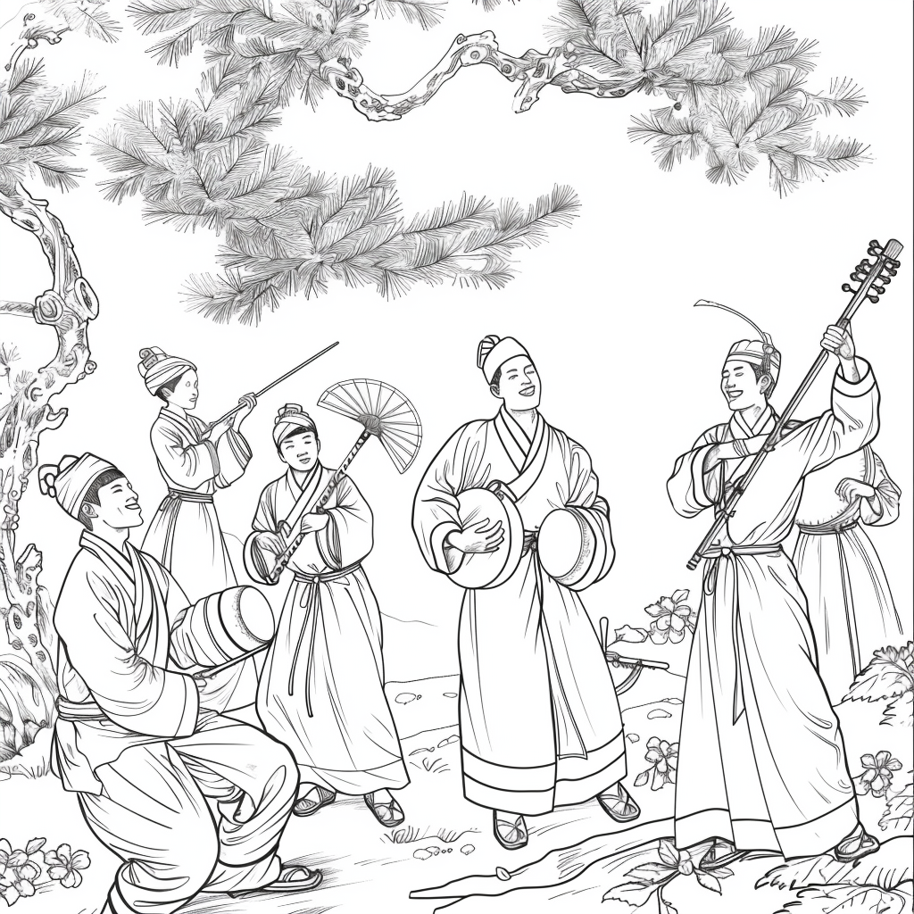 Harmony of Spring: A Traditional Korean Ensemble