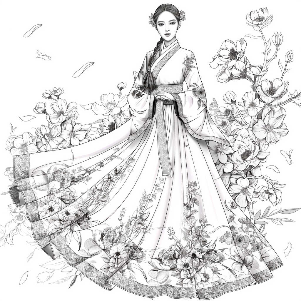 Blossoms of Elegance – The Hanbok Muse