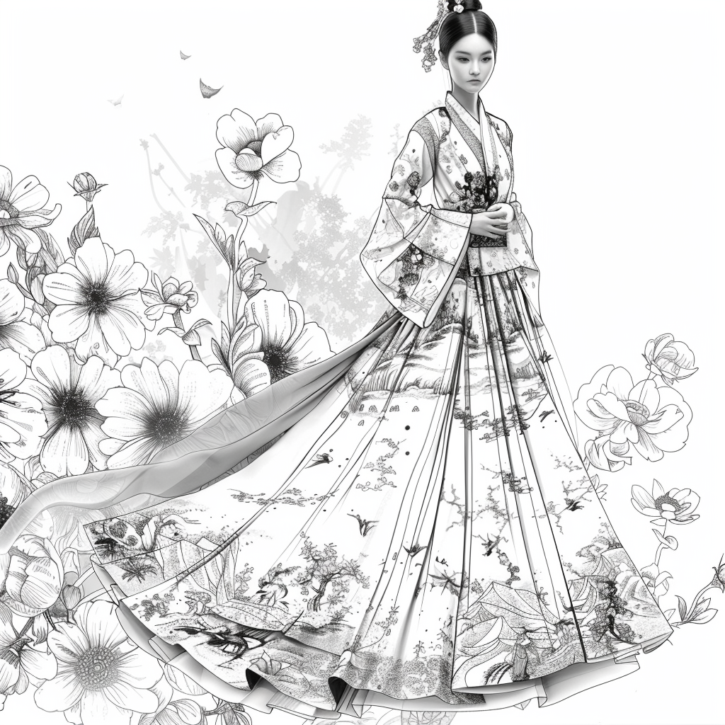 Whispers of Midnight Blossoms