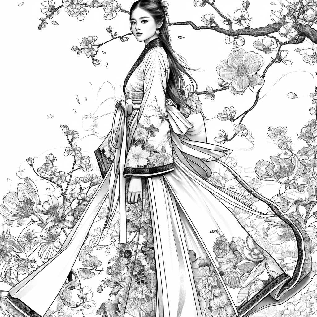 Whispers of Midnight Blossoms