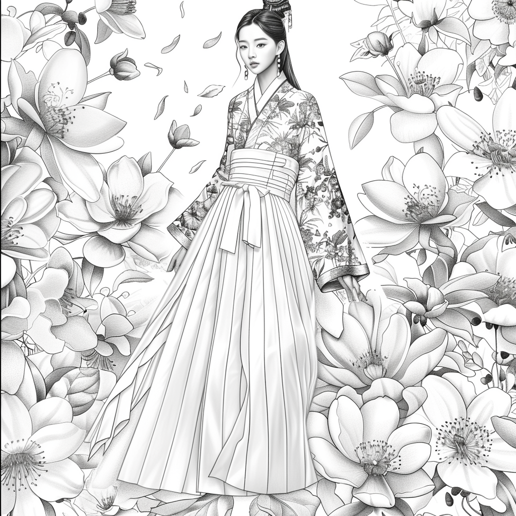 Blossoms of Elegance – The Hanbok Muse