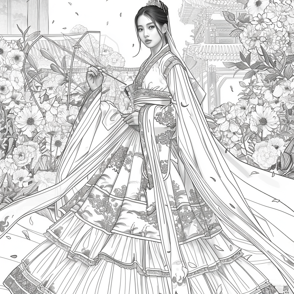 Blossoms of Elegance – The Hanbok Muse