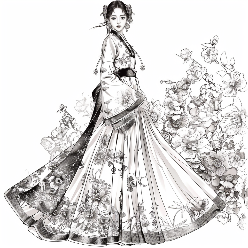 Blossoms of Elegance – The Hanbok Muse