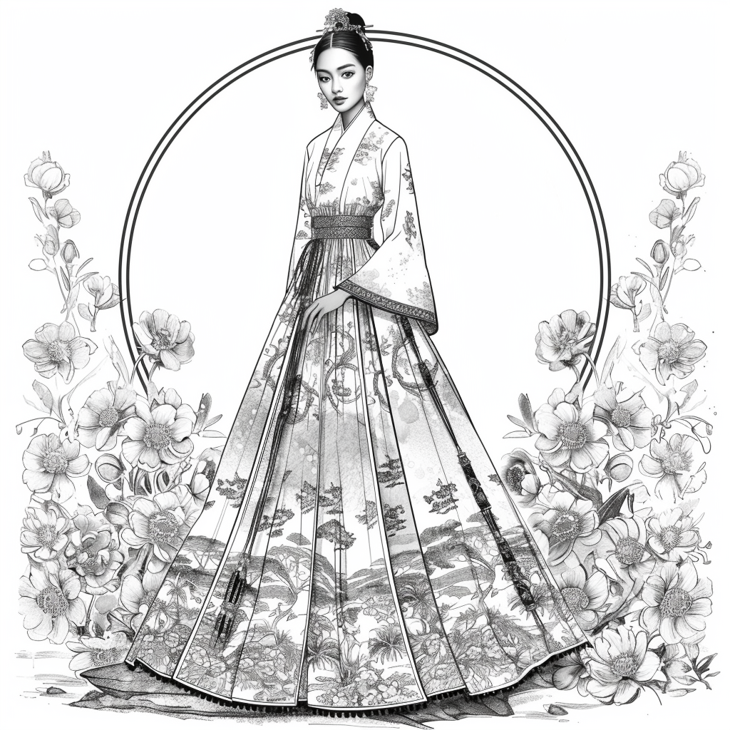 Blossoms of Elegance – The Hanbok Muse