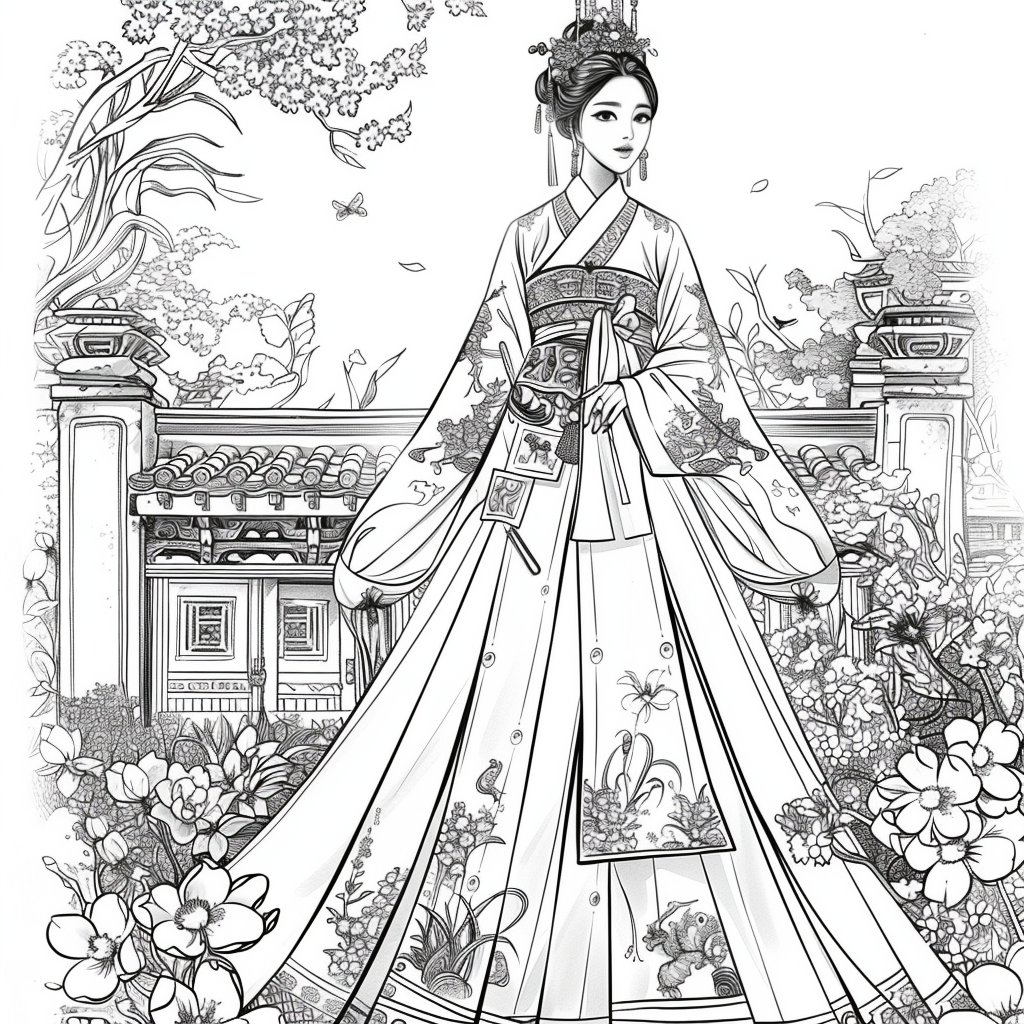 Blossoms of Elegance – The Hanbok Muse