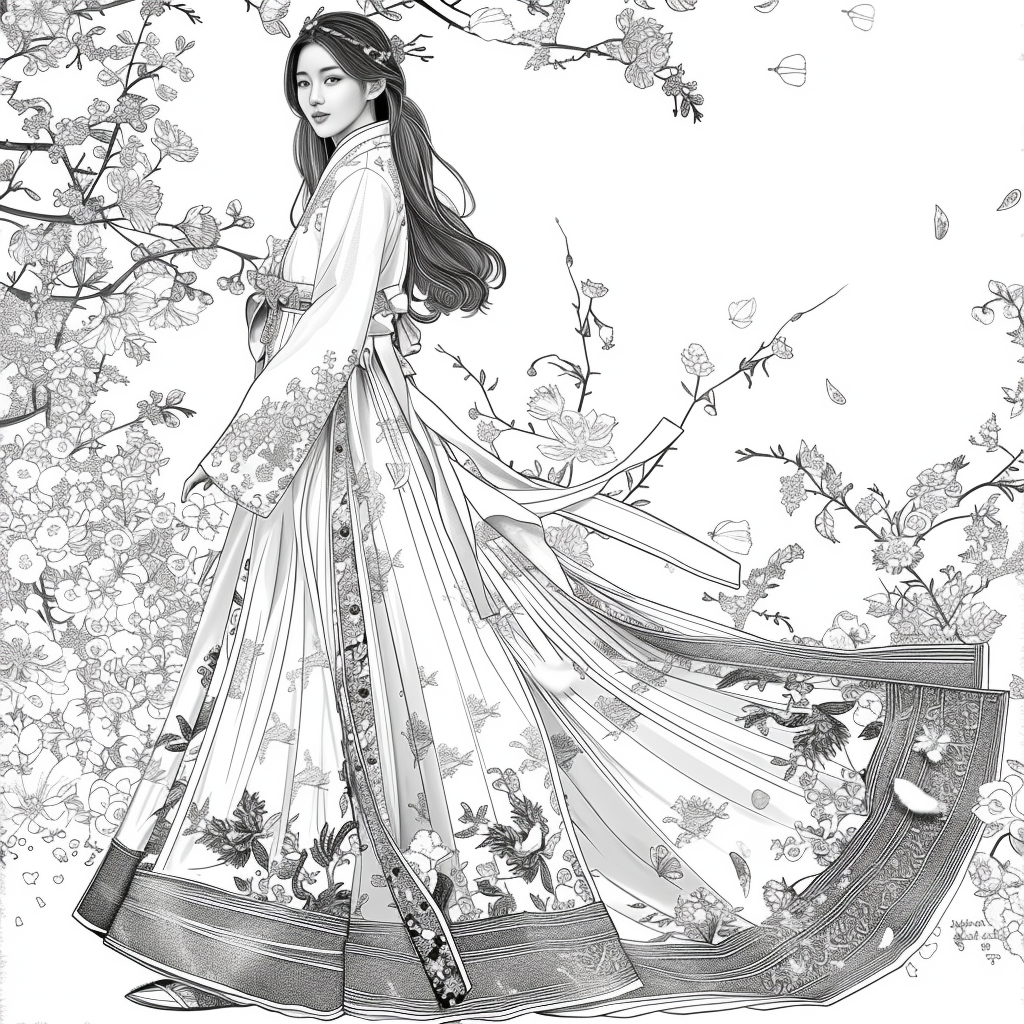 Blossoms of Elegance – The Hanbok Muse
