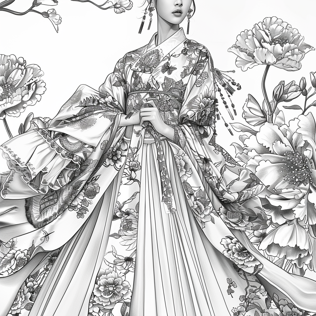 Blossoms of Elegance – The Hanbok Muse