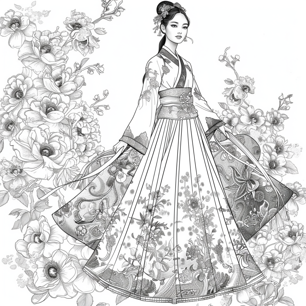 Blossoms of Elegance – The Hanbok Muse